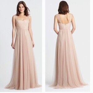 Monique Lhuillier Bridesmaids Nina Dress 10 NWOT